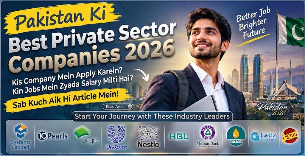 Best Private Sector Companies in Pakistan 2026