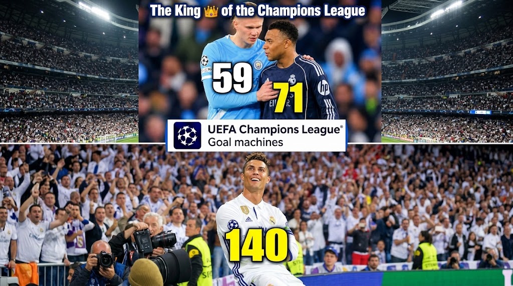 Cristiano Ronaldo Champions League Record
