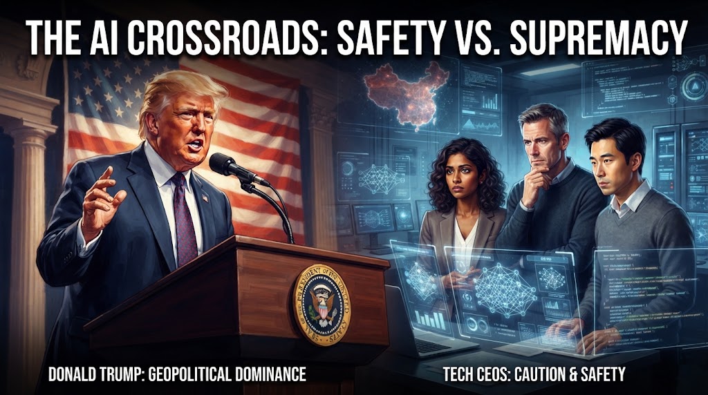 Donald Trump Vs AI CEOs