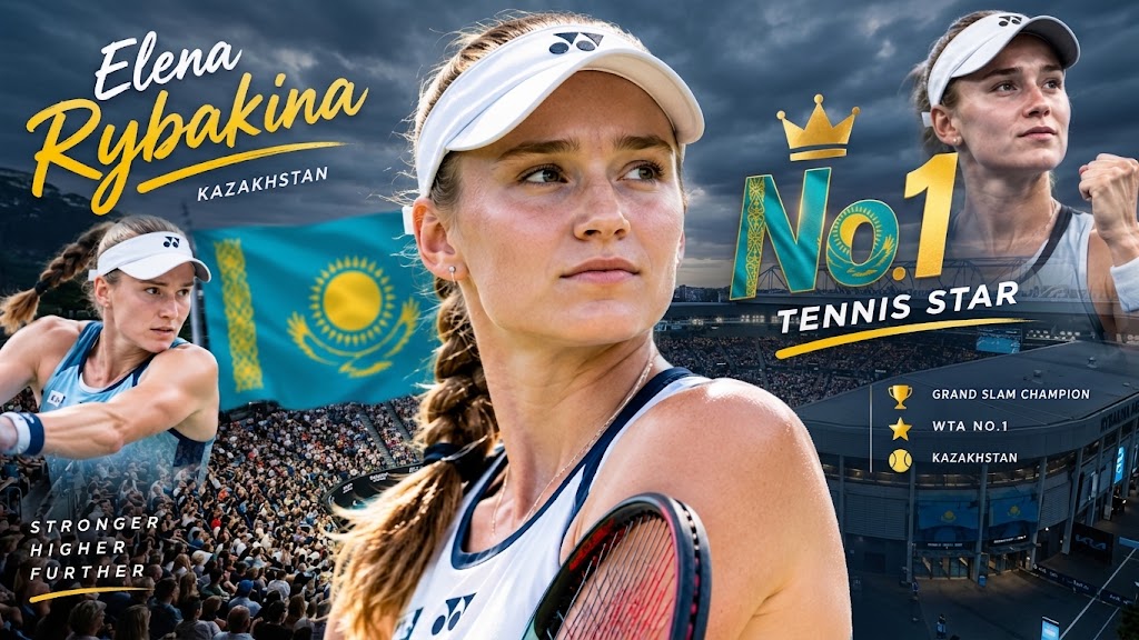 Elena Rybakina Tennis Star